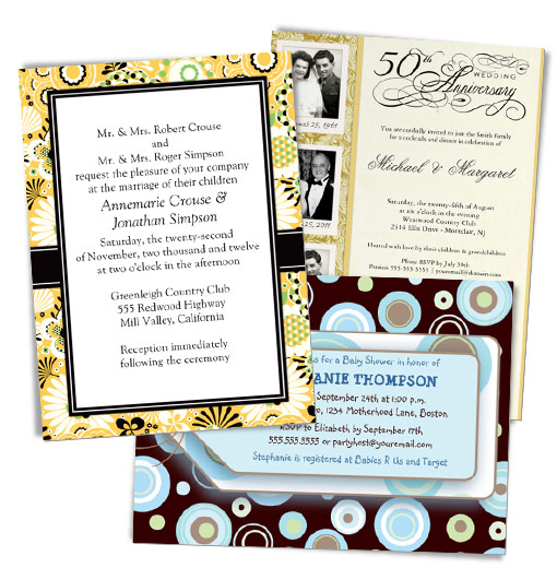 Invitations personnalisées