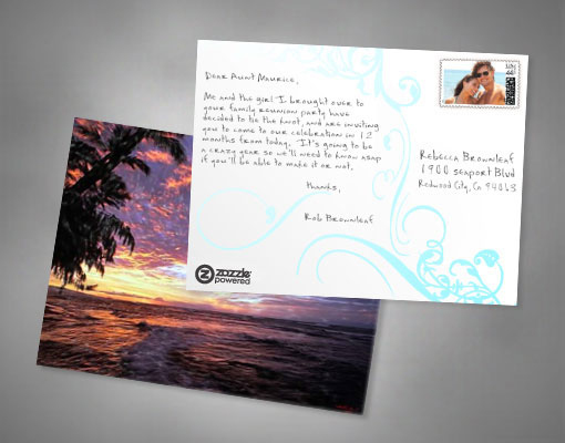 custom postcards picture