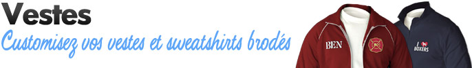 Vestes customisées