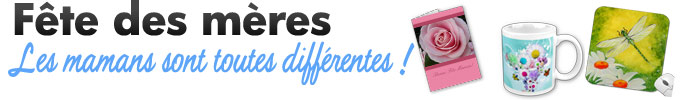 Cadeaux personnalisés fête des mères