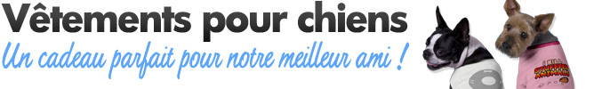 Vêtements pour animaux domestiques, T-shirts pour animaux domestiques, et vêtements pour chien