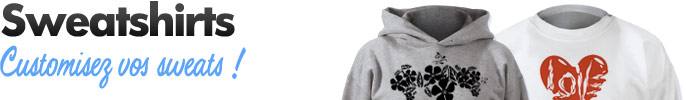 Sweatshirts personnalisés